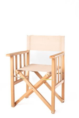 Sillon Director De Eucaliptus Lona De Varios Colores